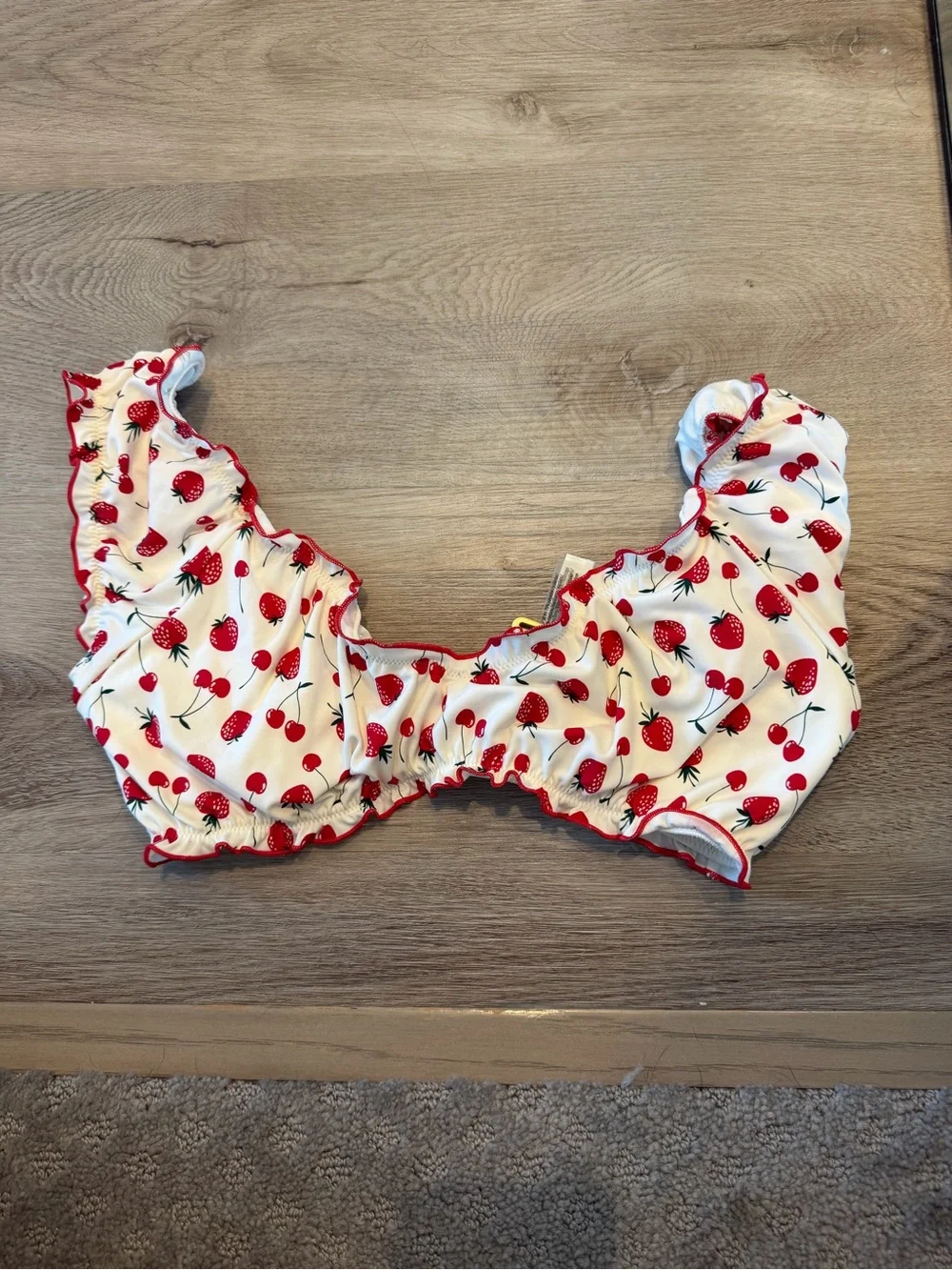 Frankie’s Bikinis x Victoria Secret collab bathing suit top